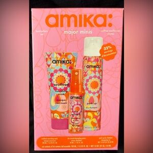 AMIKA everyday magic bestseller gift set for all hair TSA size approved NEW